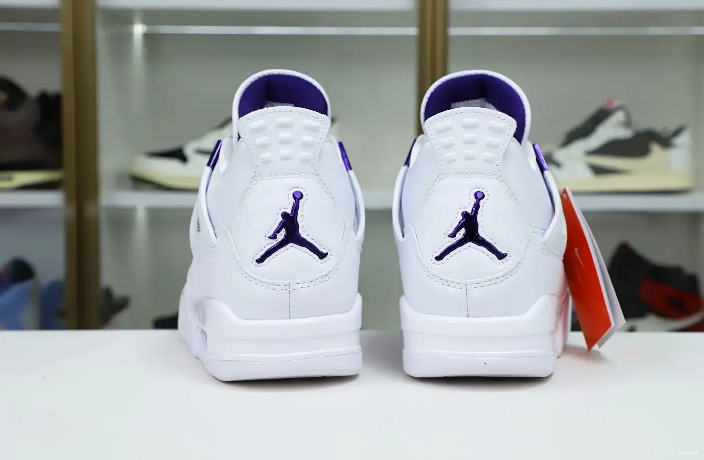 JORDAN METALLIC PURPLE 4 AIR 0615